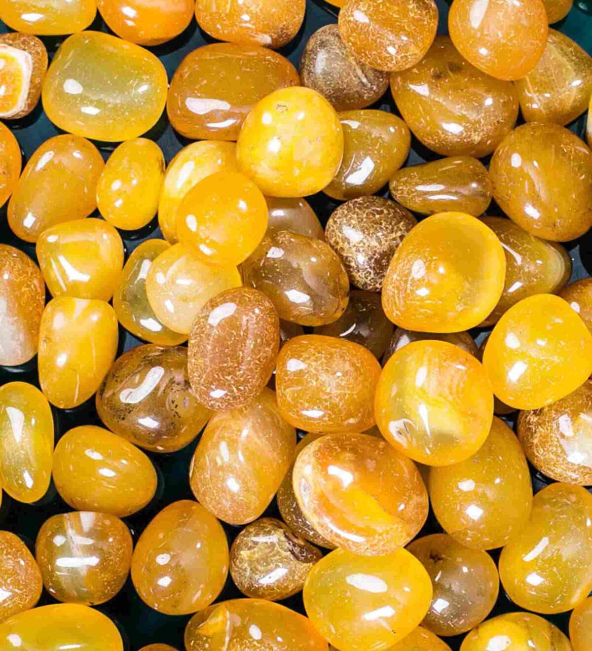 Beautiful yellow home stones decoration pebbles pack of 1 Kg