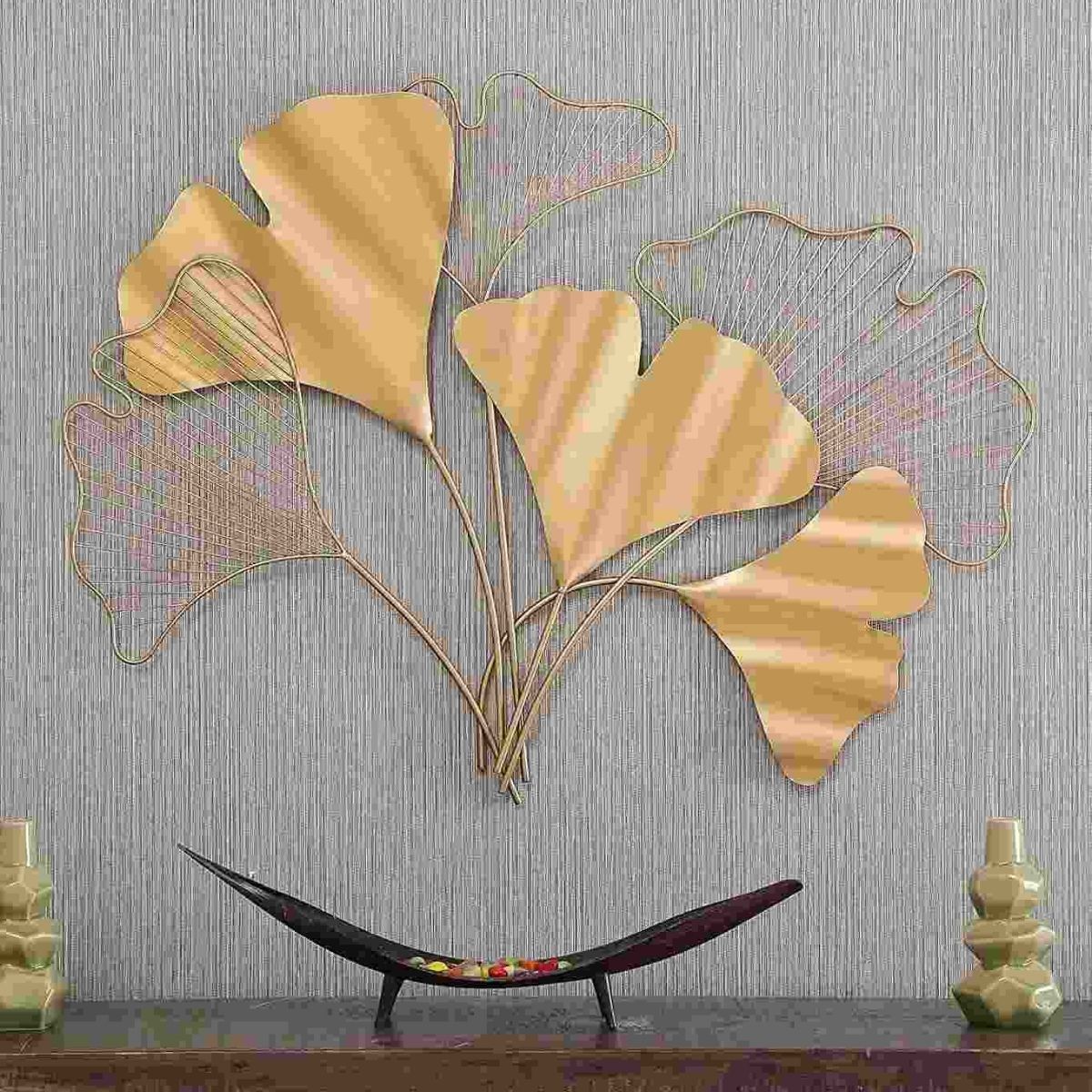 leaf wall decor, leaf art