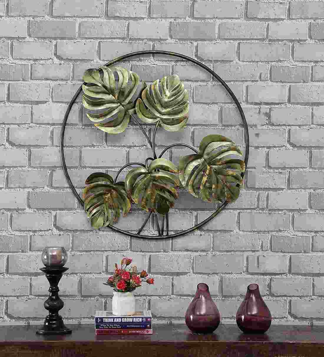 leaf wall art